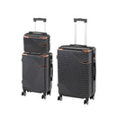 TraveLux Urban XVIII gurulós bőrönd szett fekete