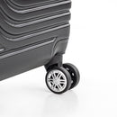 TraveLux Urban XXI gurulós bőrönd szett fekete
