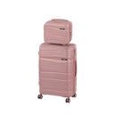 TraveLux Voyager IV gurulós bőrönd szett rosegold