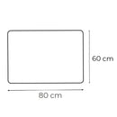 Lum 80 tükör led világítással