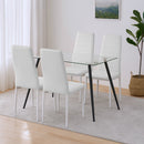 Cruz 4+1 étkező garnitúra fehér