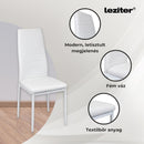 Cruz 4+1 étkező garnitúra fehér