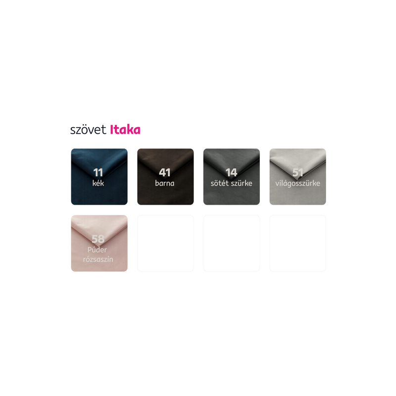 Fotel mustár színű szövet, LUANA