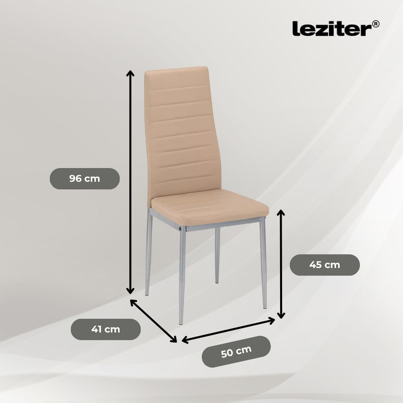 Midland 4+1 étkező garnitúra bézs-szürke