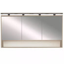 Luna 120 felső tükrös szekrény, Sonoma tölgy