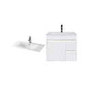 Luna 60 alsó fürdőszoba bútor mosdóval fehér