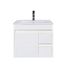 Luna 60 alsó fürdőszoba bútor mosdóval fehér