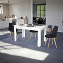 Yorki Standard étkezőasztal 140x80 cm fehér