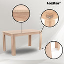 Leon 4+1 étkező garnitúra sonoma tölgy-bézs