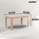 Leon 6+1 étkező garnitúra sonoma tölgy-bézs