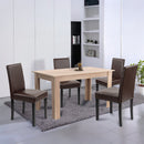 Leon 4+1 étkező garnitúra sonoma tölgy-barna