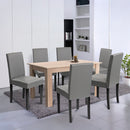 Leon 6+1 étkező garnitúra sonoma tölgy-szürke
