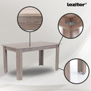 Leon 4+1 étkező garnitúra yorki tölgy-fekete