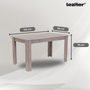 Leon 6+1 étkező garnitúra yorki tölgy-barna