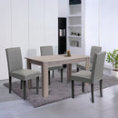 Leon 4+1 étkező garnitúra yorki tölgy-szürke