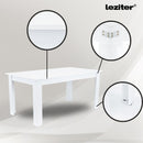 Lola 6+1 étkező garnitúra fekete-fehér