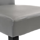 Leon 4+1 étkező garnitúra fehér-szürke