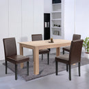 Leon 4+1 étkező garnitúra sonoma tölgy-barna