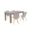Lola 4+1 étkező garnitúra szürke-yorki tölgy