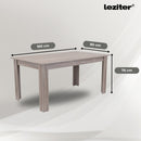 Leon 4+1 étkező garnitúra yorki tölgy-bézs