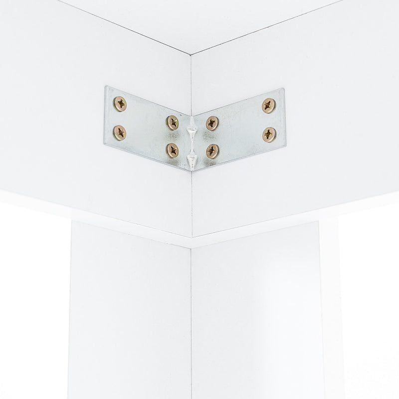 Leon 4+1 étkező garnitúra fehér-barna