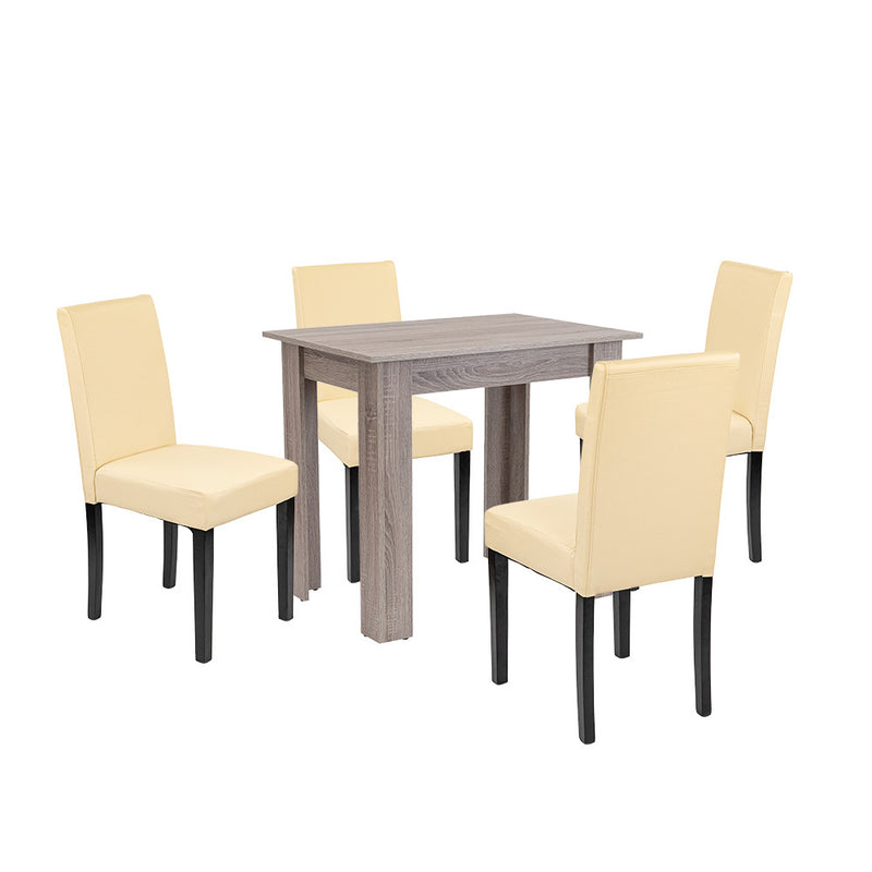 Leon 4+1 étkező garnitúra yorki tölgy-bézs