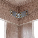 Leon 4+1 étkező garnitúra yorki tölgy-fekete