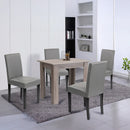Leon 4+1 étkező garnitúra yorki tölgy-szürke