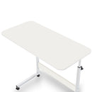 Állítható magasságú laptopasztal 80x40 cm fehér