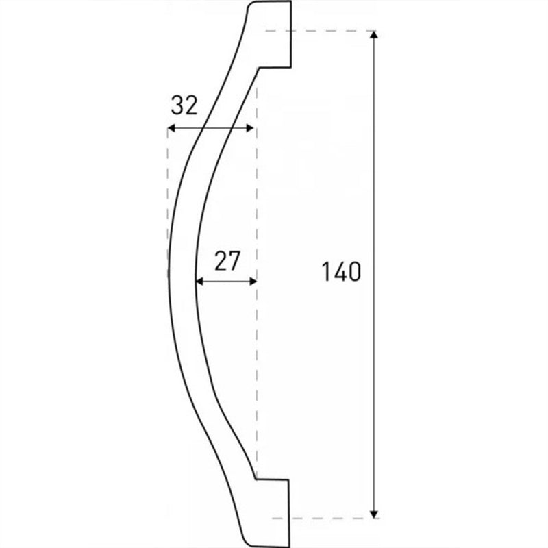 LZF-02 zuhanykabin fogantyú