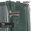 TraveLux Endure közepes bőrönd keményfedeles 68x45x25 cm sötetzöld