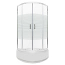 Madera 80 mélytálcás zuhanykabin 81x81x205 cm