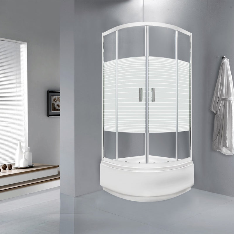 Madera 80 mélytálcás zuhanykabin 81x81x205 cm