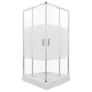 Madera 80 szögletes zuhanykabin tálcával 80x80x206 cm