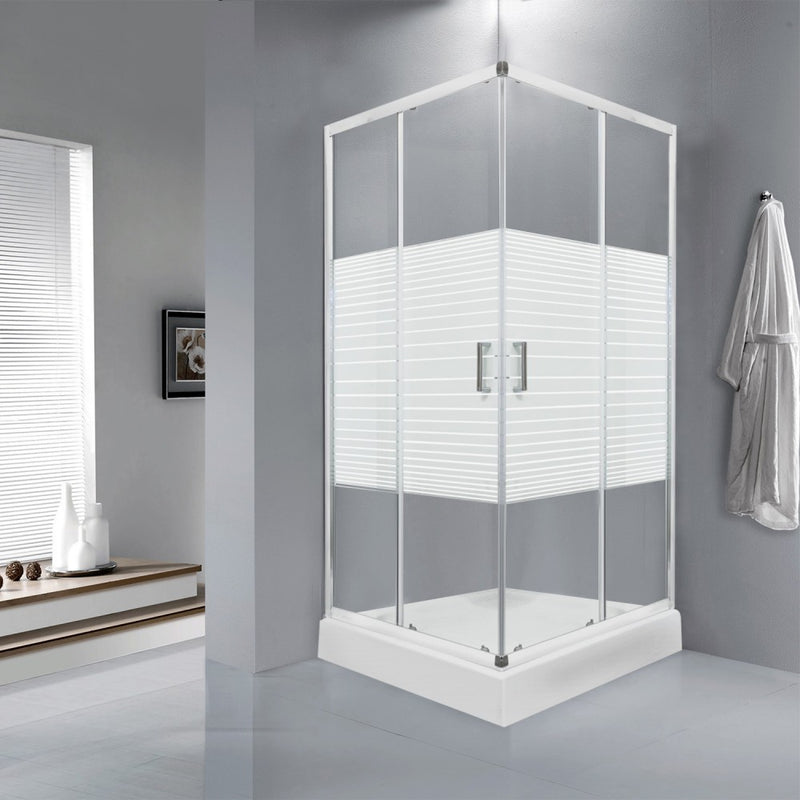 Madera 80 szögletes zuhanykabin tálcával 80x80x206 cm