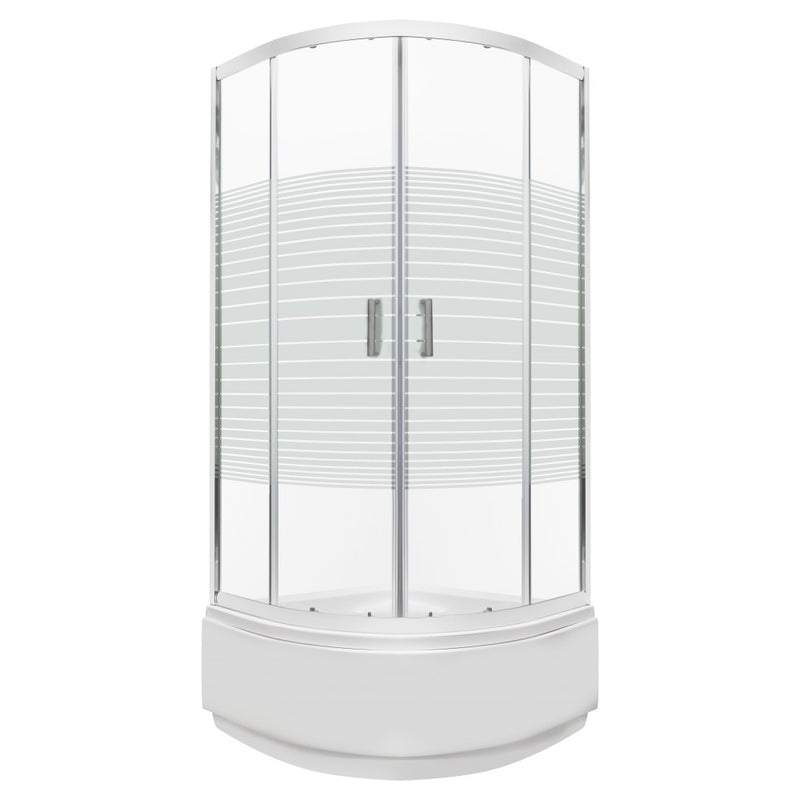 Madera 90 mélytálcás zuhanykabin 90x90x205 cm