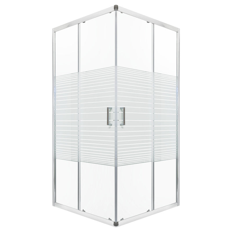 Madera 90x90 cm szögletes zuhanykabin tálca nélkül