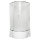 Malibu GL 90 íves mélytálcás zuhanykabin