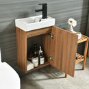 Melanie 40 alsó szekrény mosdóval tölgy