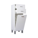 Viva STYLE fürdőszobai ÁLLÓSZEKRÉNY 100 szennyestartós - 2 fiók - 35 x 33 x 100 cm