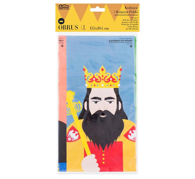 Királyok Royal műanyag asztalterítő 132x182 cm, J-MLG104448