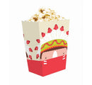 Indián Party papír popcorn doboz 19 cm 4 db-os, J-MLG104608