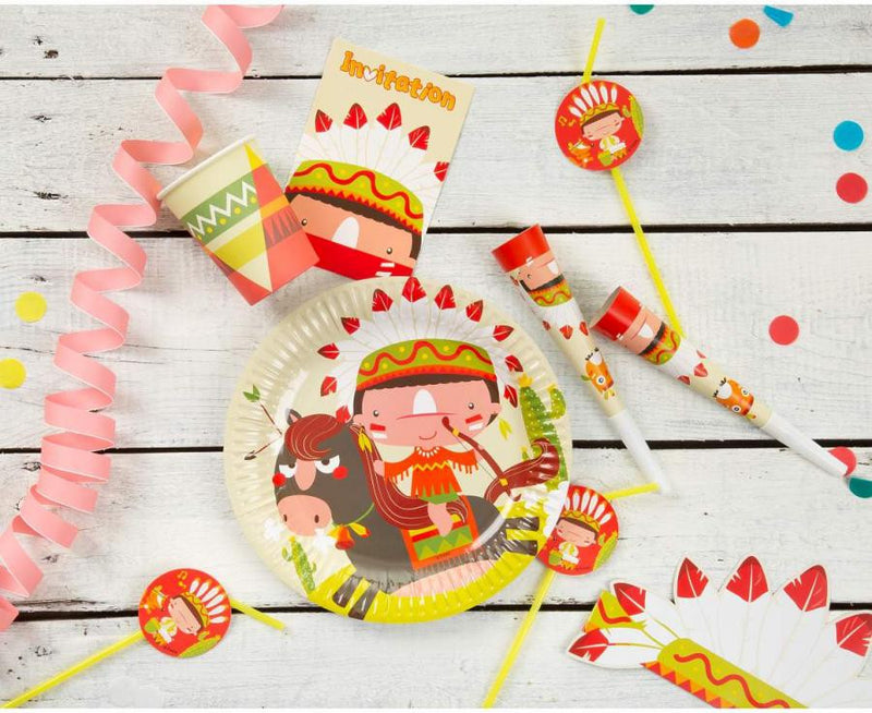 Indian Party, Indián fejpánt 3 db-os, J-MLG104691