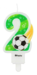Focis 2-es Ball számgyertya, tortagyertya, J-MLG125016