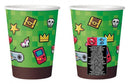 Játék Game On papír pohár 6 db-os 200 ml, J-MLG140248