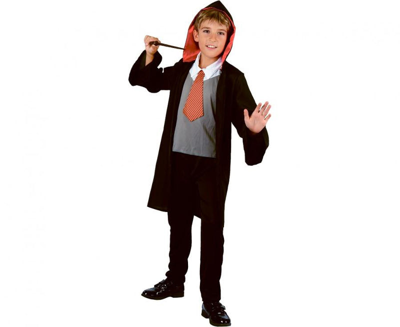 Varázsló Wizard jelmez 120/130 cm, J-MLG148343