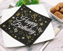 Happy Birthday B&C szalvéta 20 db-os 33x33 cm, J-MLG152555