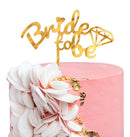 Lánybúcsú Bride to be torta dekoráció 16x15cm, J-MLG164220