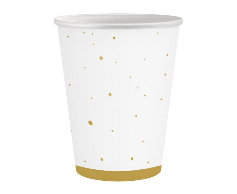 Arany Gold Celebrate papír pohár 6 db-os 250 ml, J-MLG166514