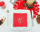 Karácsonyi Red Joy szalvéta 20 db-os 33x33 cm, J-MLG169096